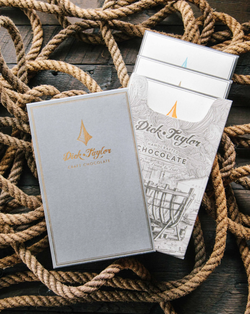 Dick Taylor bean to bar chocolate banner