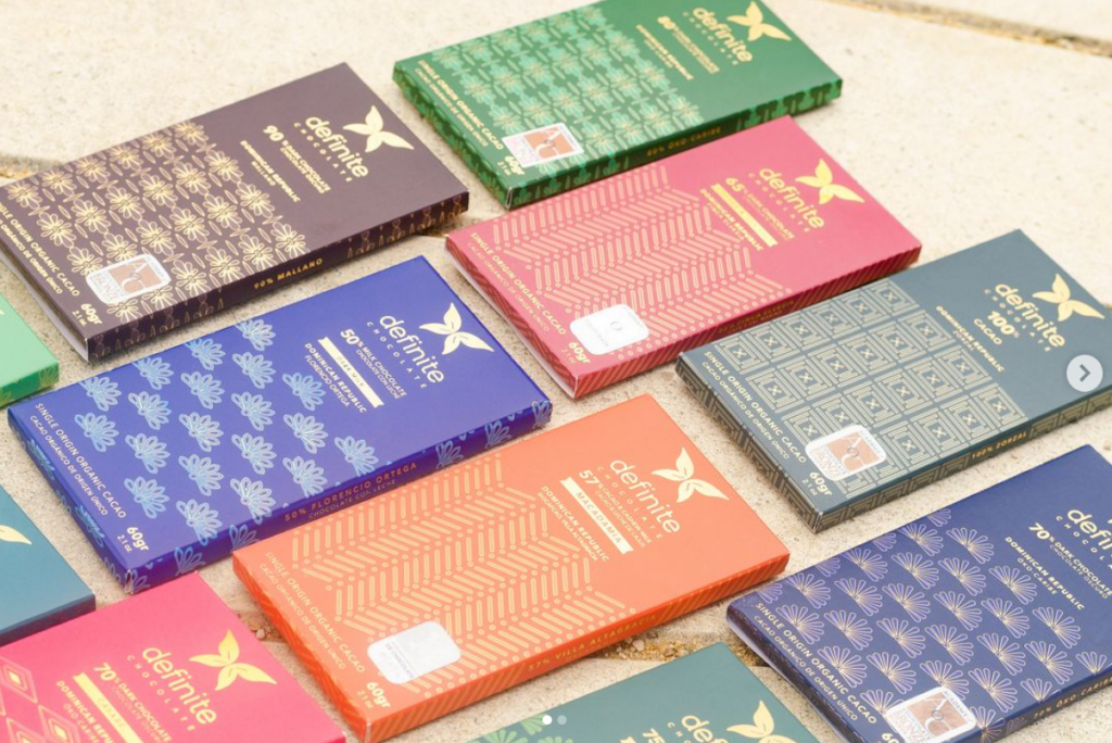 definite chocolate craft bean to bar chocolate banner