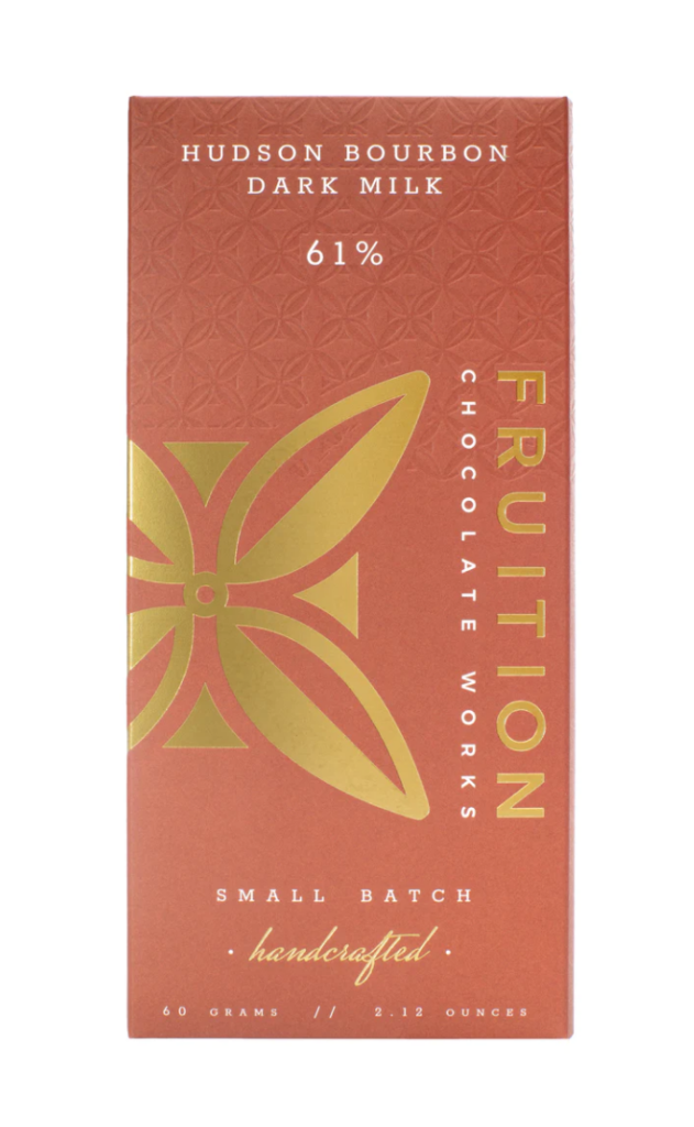 Fruition Chocolate
Hudson Bourbon Dark Milk 61%