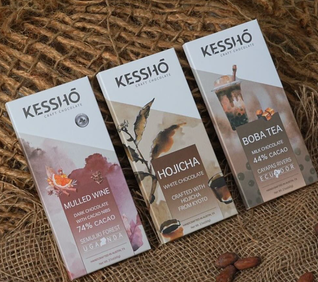 KESSHŌ craft bean to bar chocolate banner