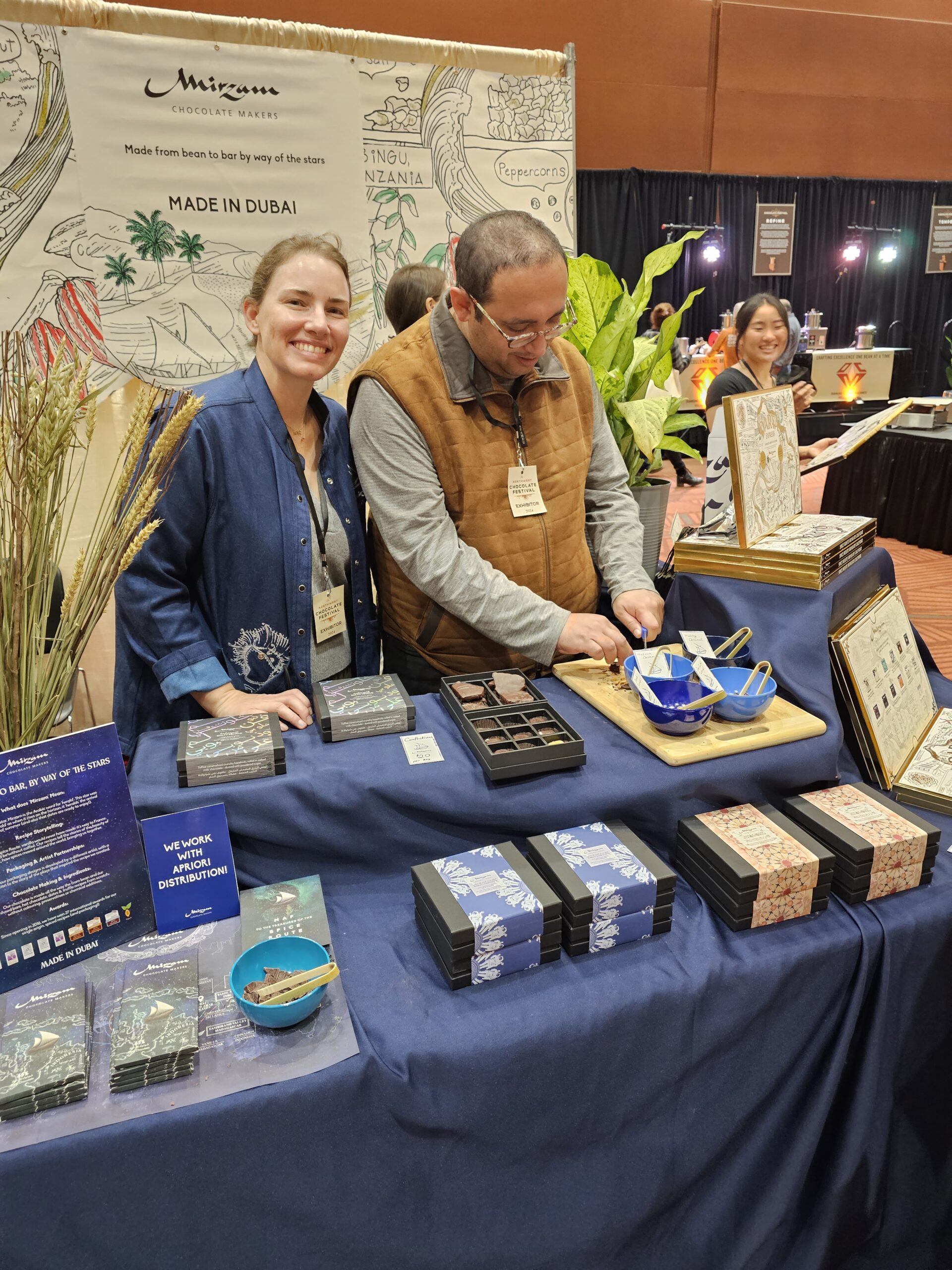 Mirzam Chocolate at the Northwest Chocolate Festival