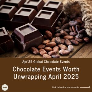 Craft Chocolate April 2025 Calendar