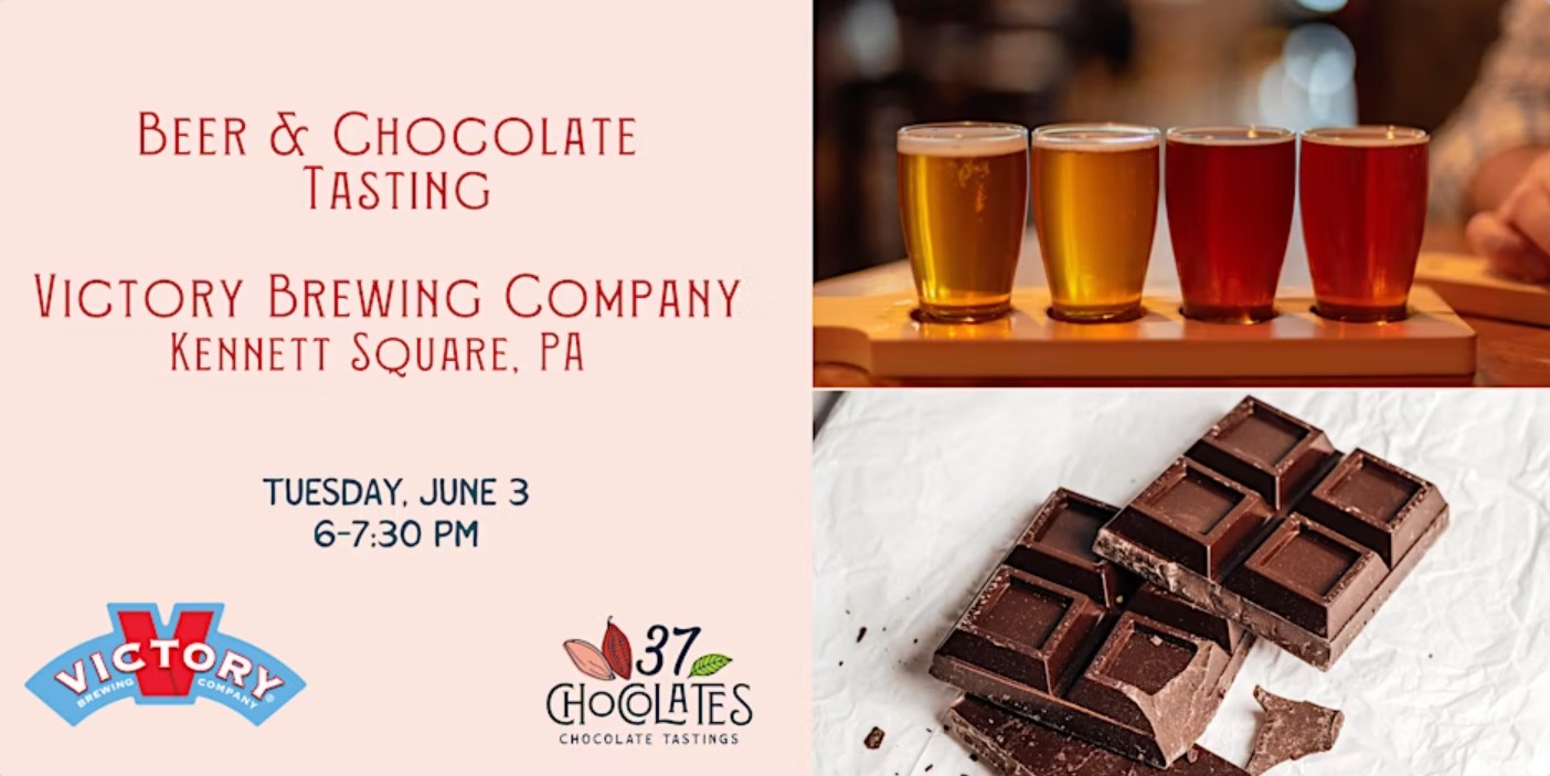 Summer Craft Beer & Chocolate Tasting with Estelle Tracy May 2025 - Pennsylvania, United States