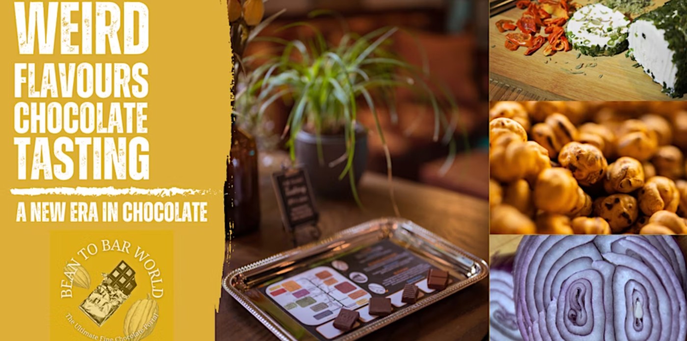 Craft Chocolate Tasting: Weird Flavours by Geoseph Domenichiello - Ontario, Canada