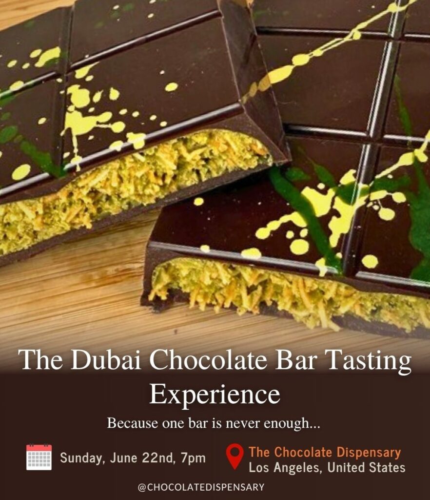 Dubai Bar Chocolate Tasting at The Chocolate Dispensary - California, United States