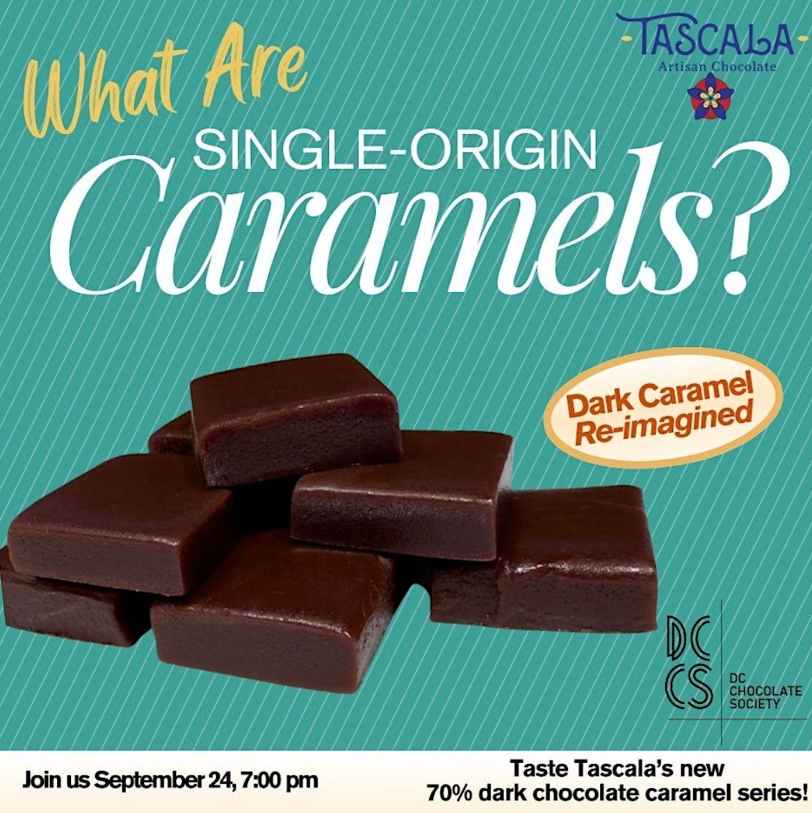 Tasting Dark Chocolate Single-Origin Caramels September 2025 DC Choc Society Meetup - Washington D.C, United States