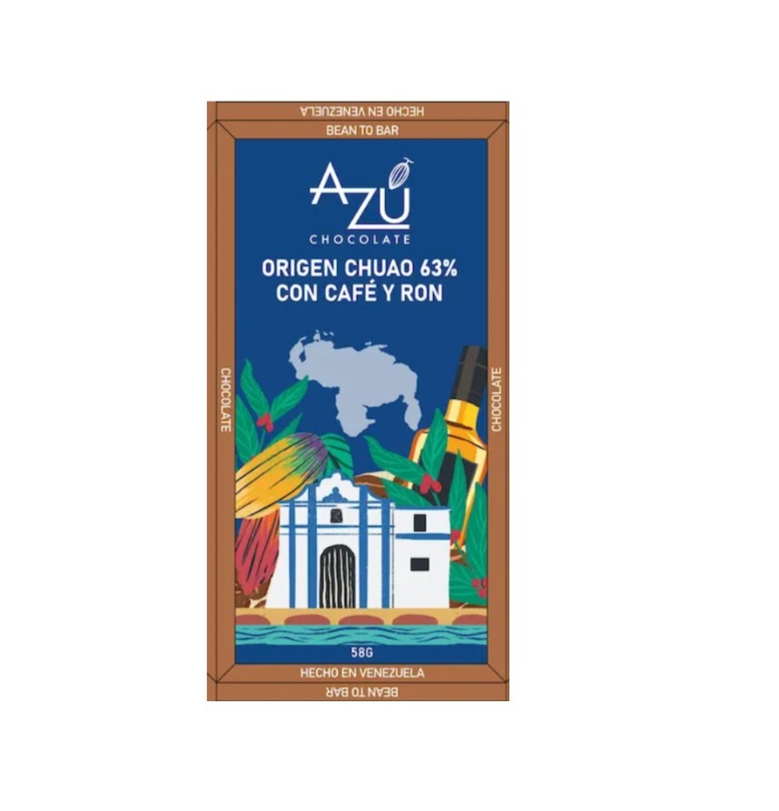 Azú Chocolate Chuao Chocolate Bar with Coffee and  Rum