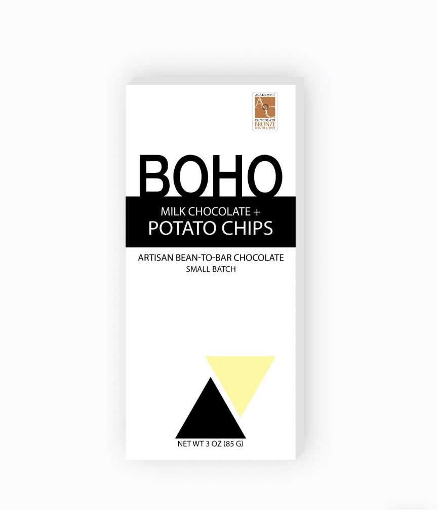 BOHO Chocolate Milk Chocolate & Potato Chips