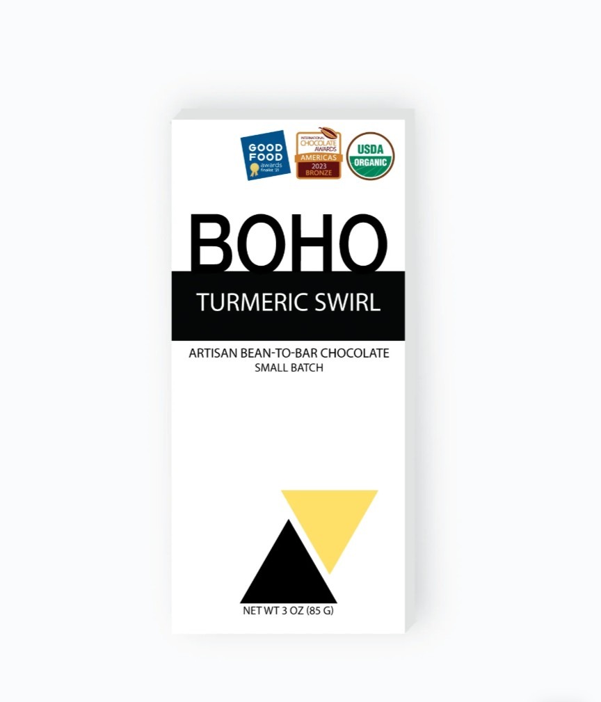 BOHO Chocolate Turmeric Swirl