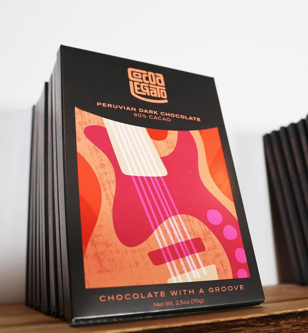 Cocoa Legato Peruvian Dark Chocolate 80%