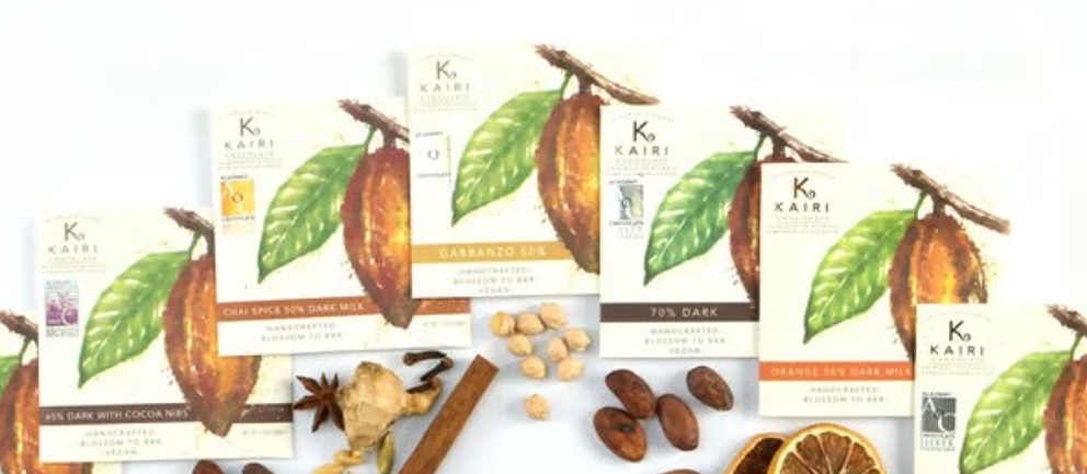 Kairi Chocolate craft bean to bar chocolate banner
