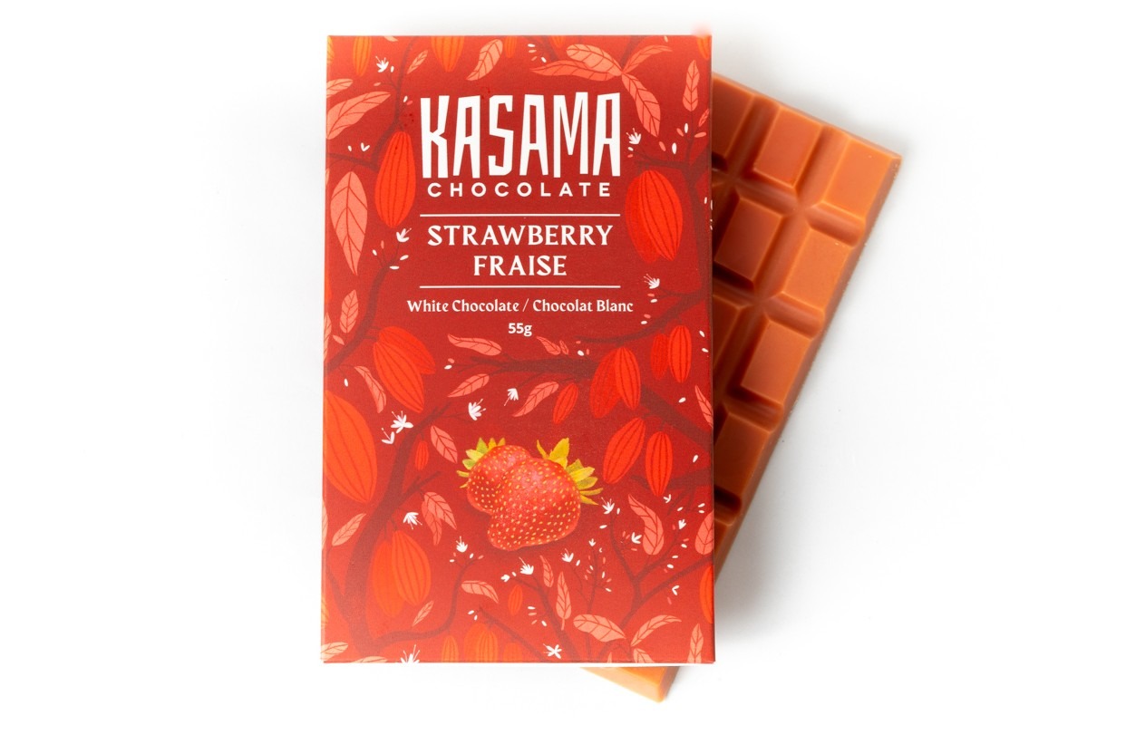 Kasama Chocolate Strawberry White