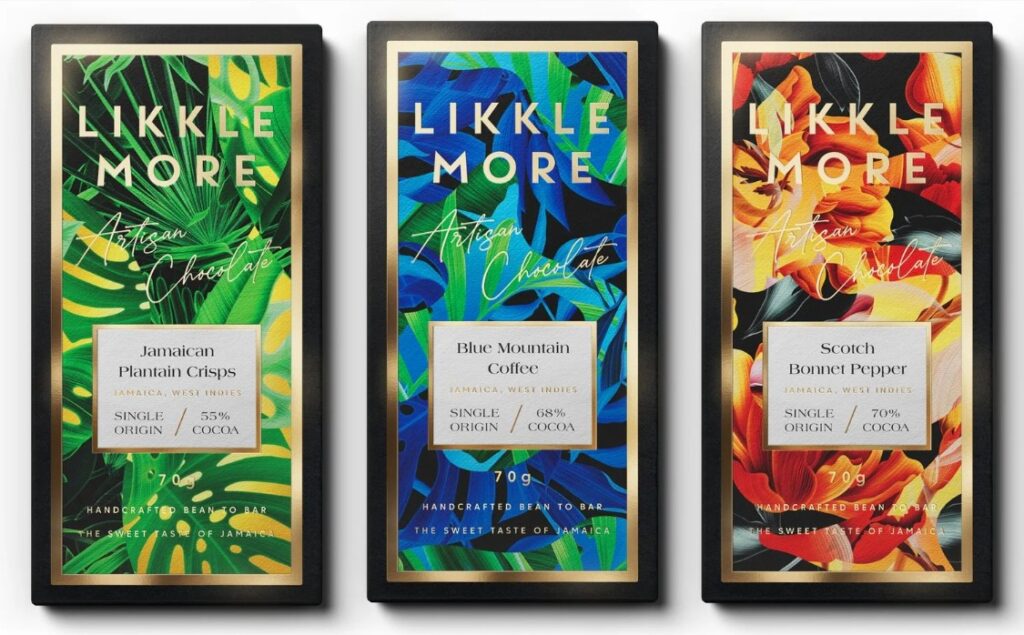 Likkle More Chocolate craft bean to bar chocolate banner