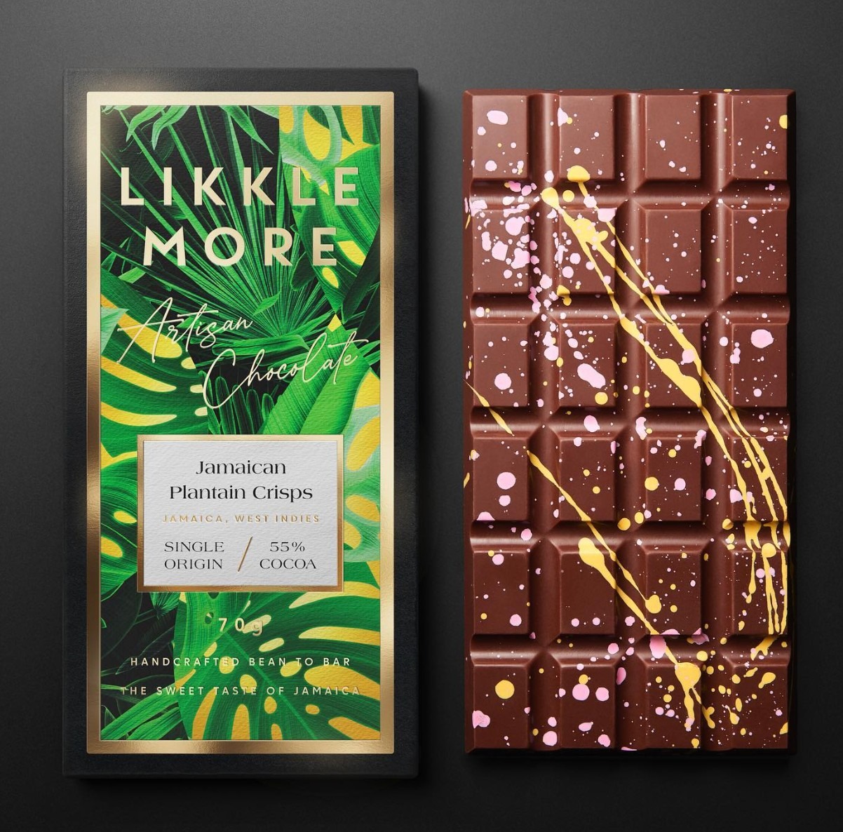 Likkle More Chocolate Jamaican Plantain Crisps