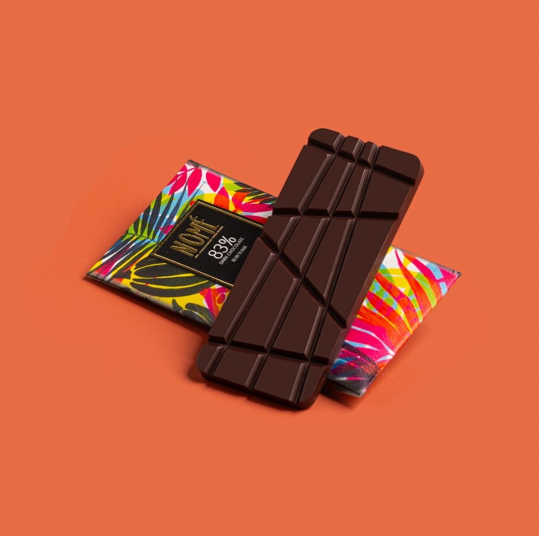 Nomé Chocolate 83% dark chocolate bar