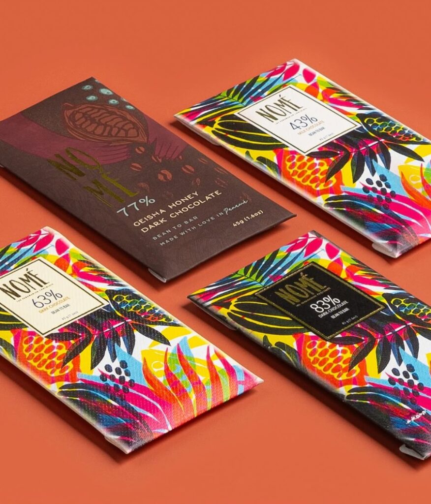Nomé Chocolate craft bean to bar chocolate banner