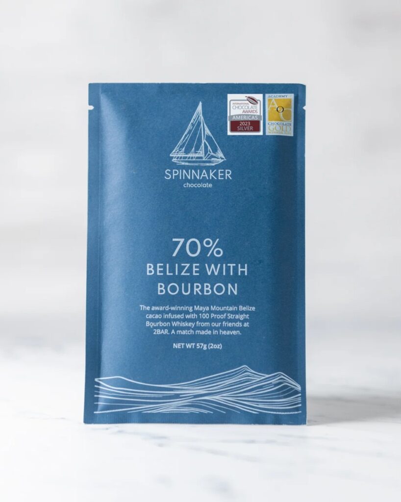 Spinnaker Chocolate 70% Belize with Bourbon