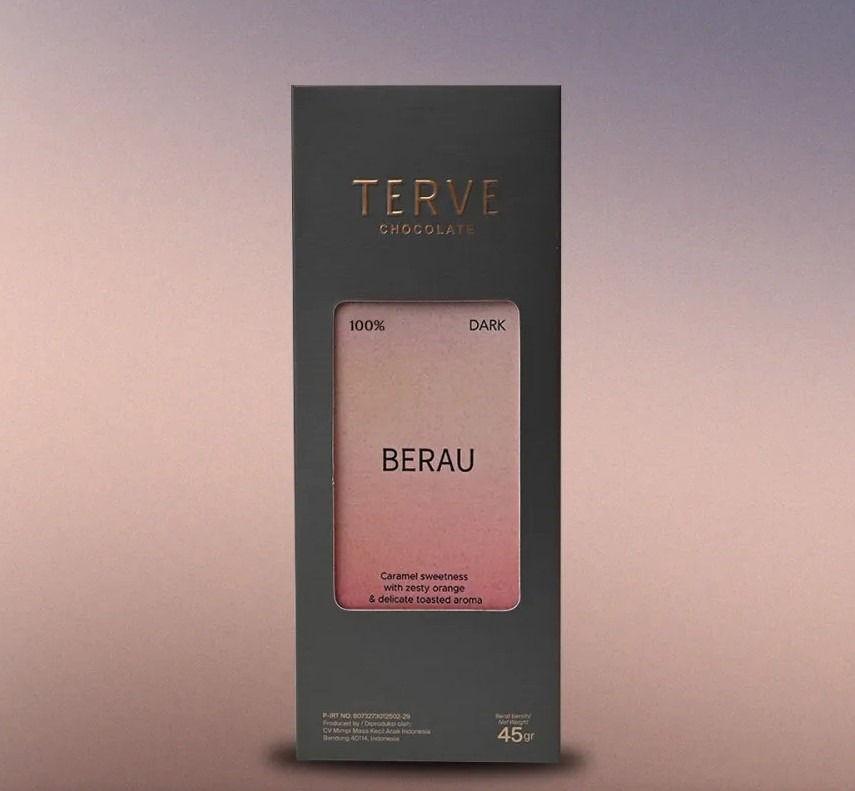Terve Chocolate Dark Chocolate Berau 77%