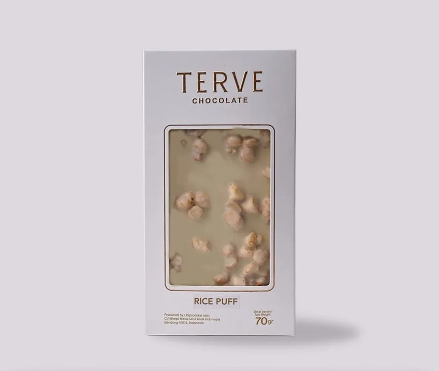Terve Chocolate White Chocolate Rice Puff
