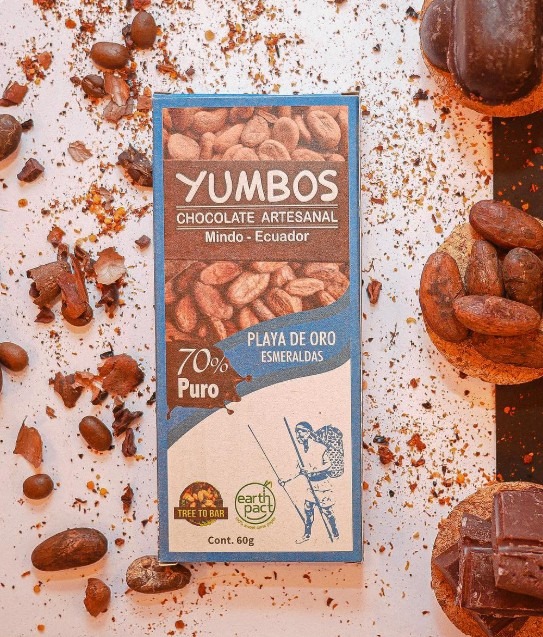 Yumbos Chocolate Artesanal 70% Pure Chocolate