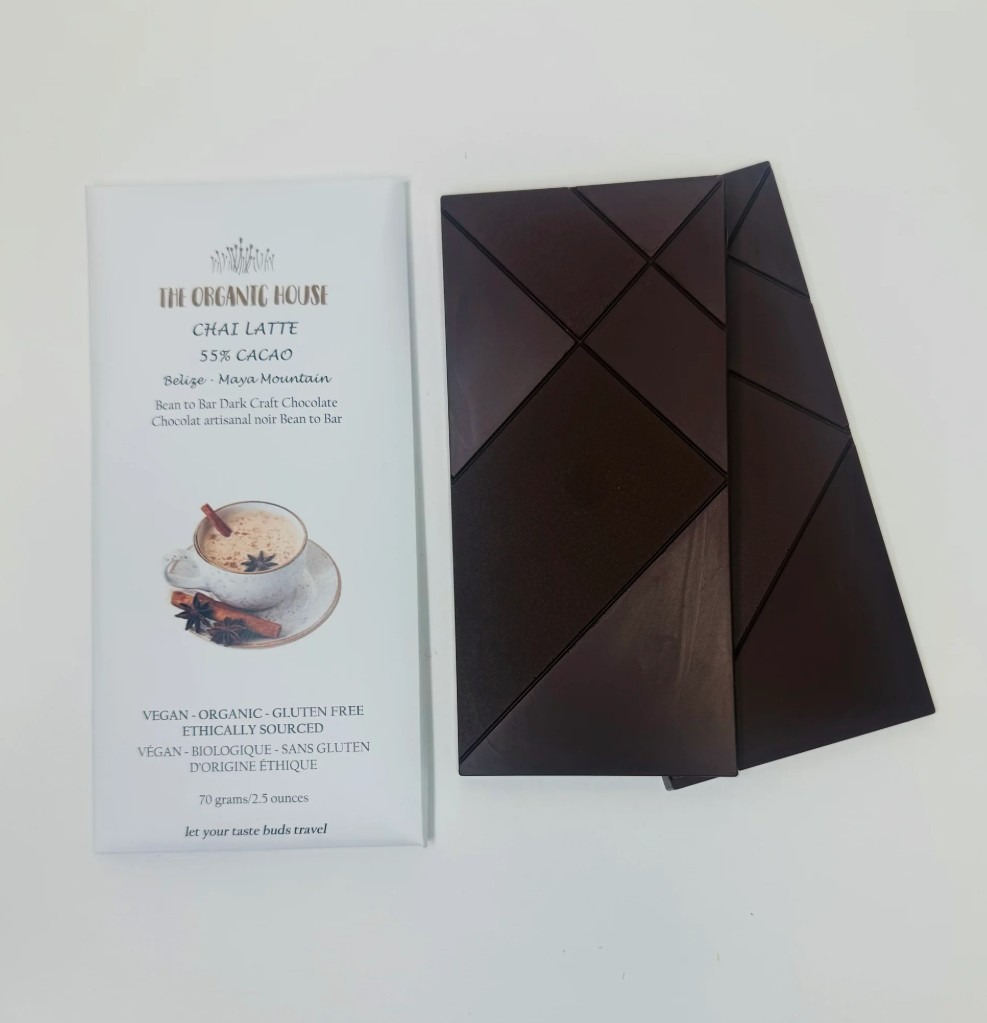Chai Latte – Mylk Chocolate -55% Cacao Belize Maya Mountain