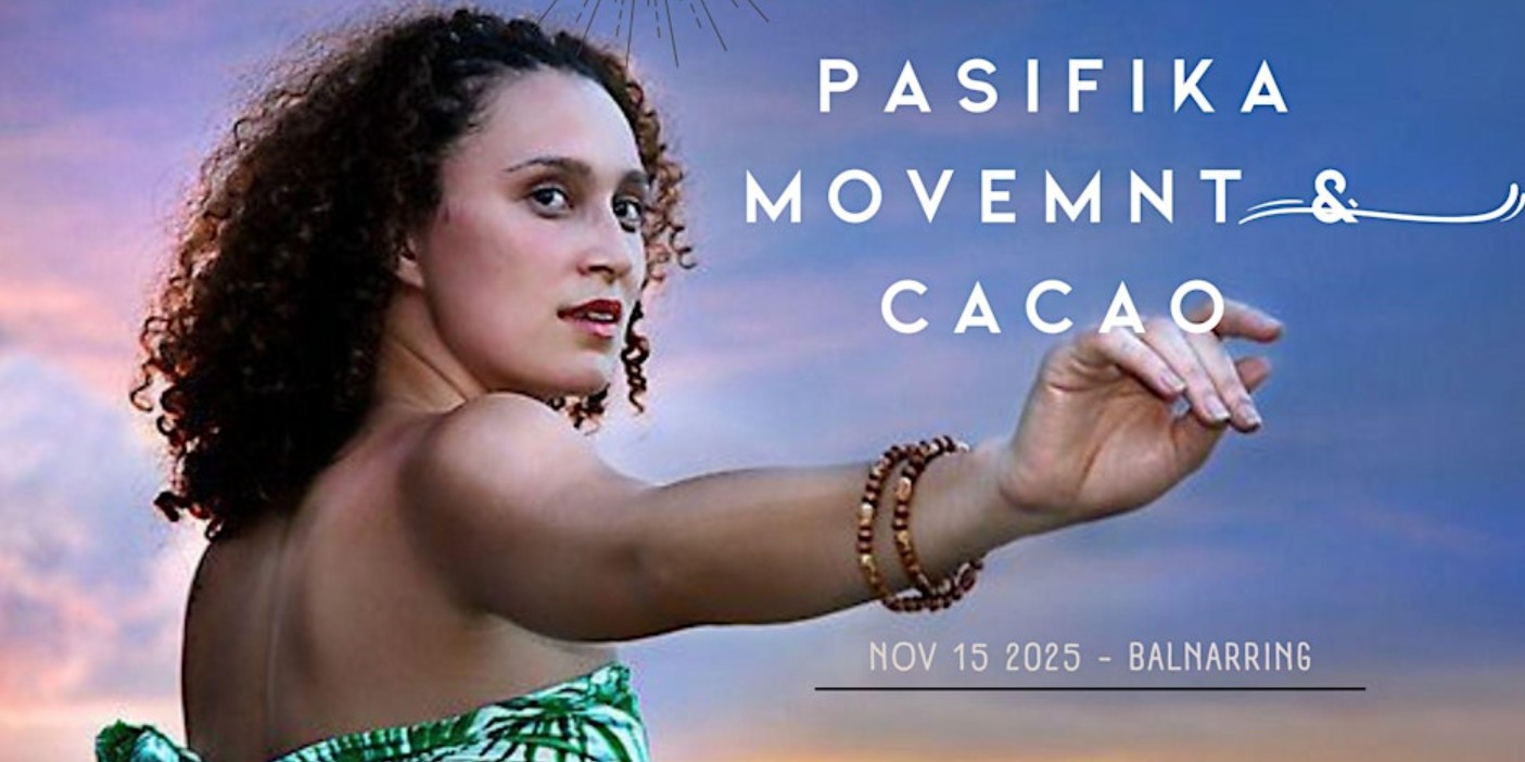 Pasifika Movement & Cacao November 2025 at Balnarring Beach by Living Koko - Victoria, Australia