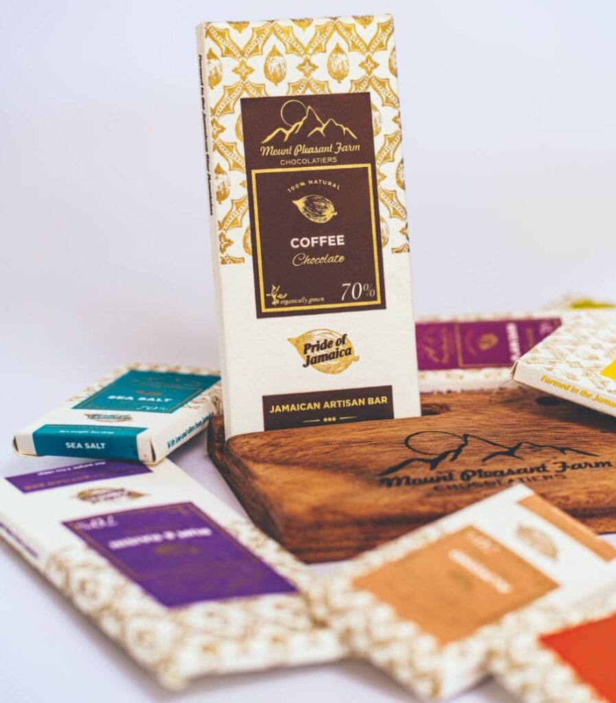 Mount Pleasant Chocolate craft bean to bar chocolate banner