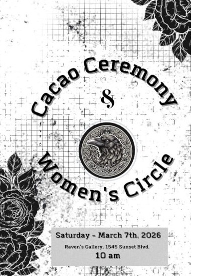 Women's Cacao Ceremony at The Chocolate Dispensary March 2026 - California, United States