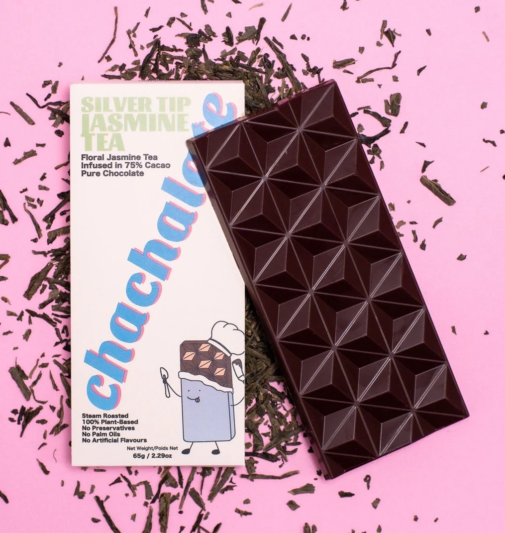 75% Tanzania, Kokoa Kamili Silver Tip Jasmine Tea