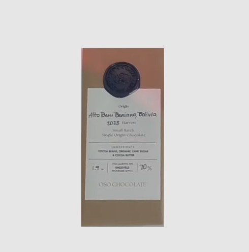 70% Bolivia, Alto Beni Beniano