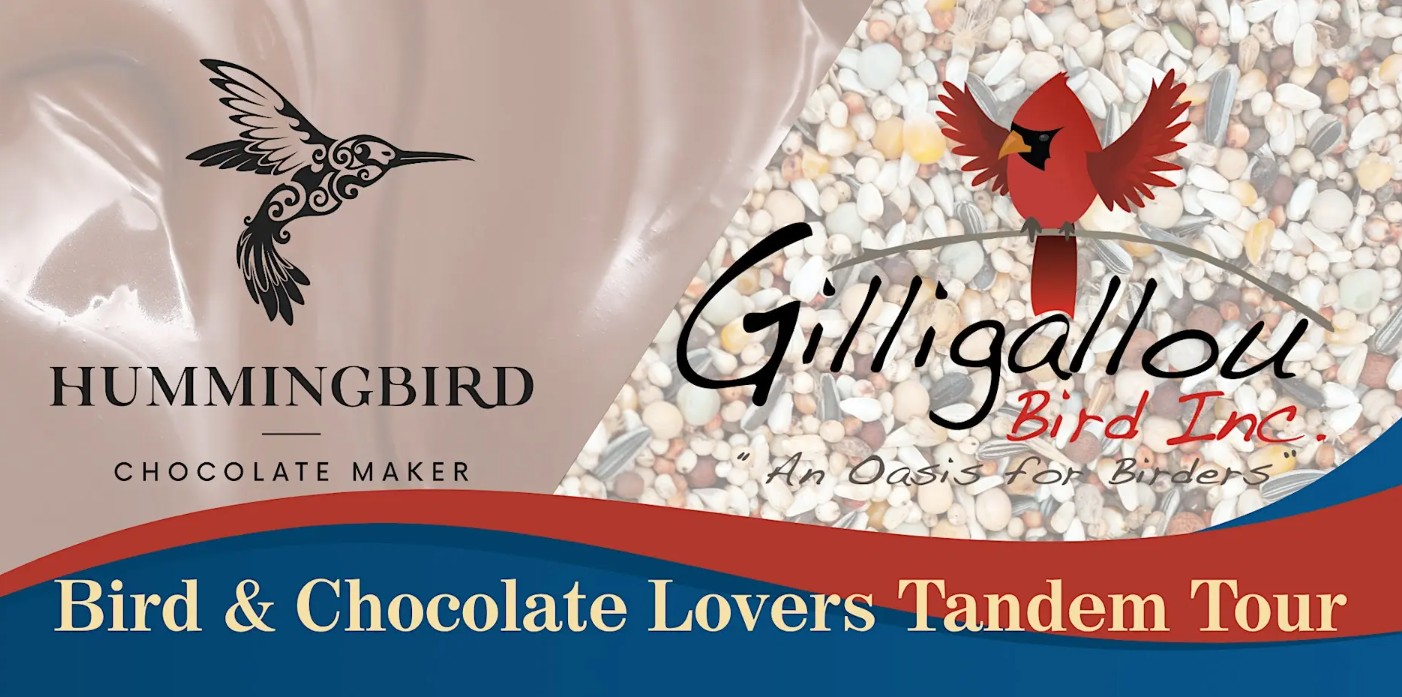 Hummingbird Chocolate + Gilligallou Bird Inc Tandem Tour by Hummingbird Chocolate May 2026 - Ontario, Canada