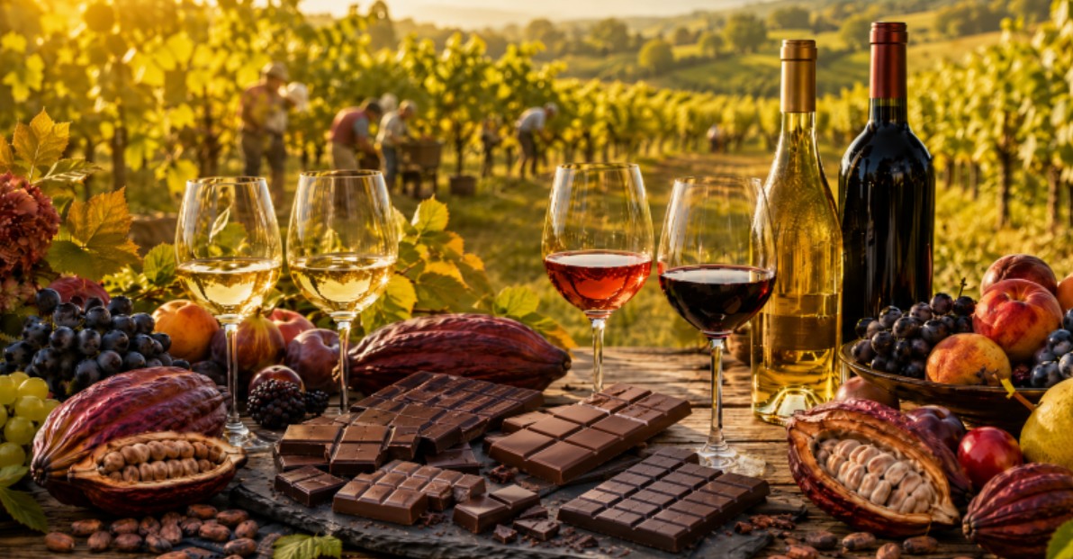 Summer Farewell, Harvest Greeting Wine & Chocolate Tasting by Gabriella Szabó - Budapest, Hungary