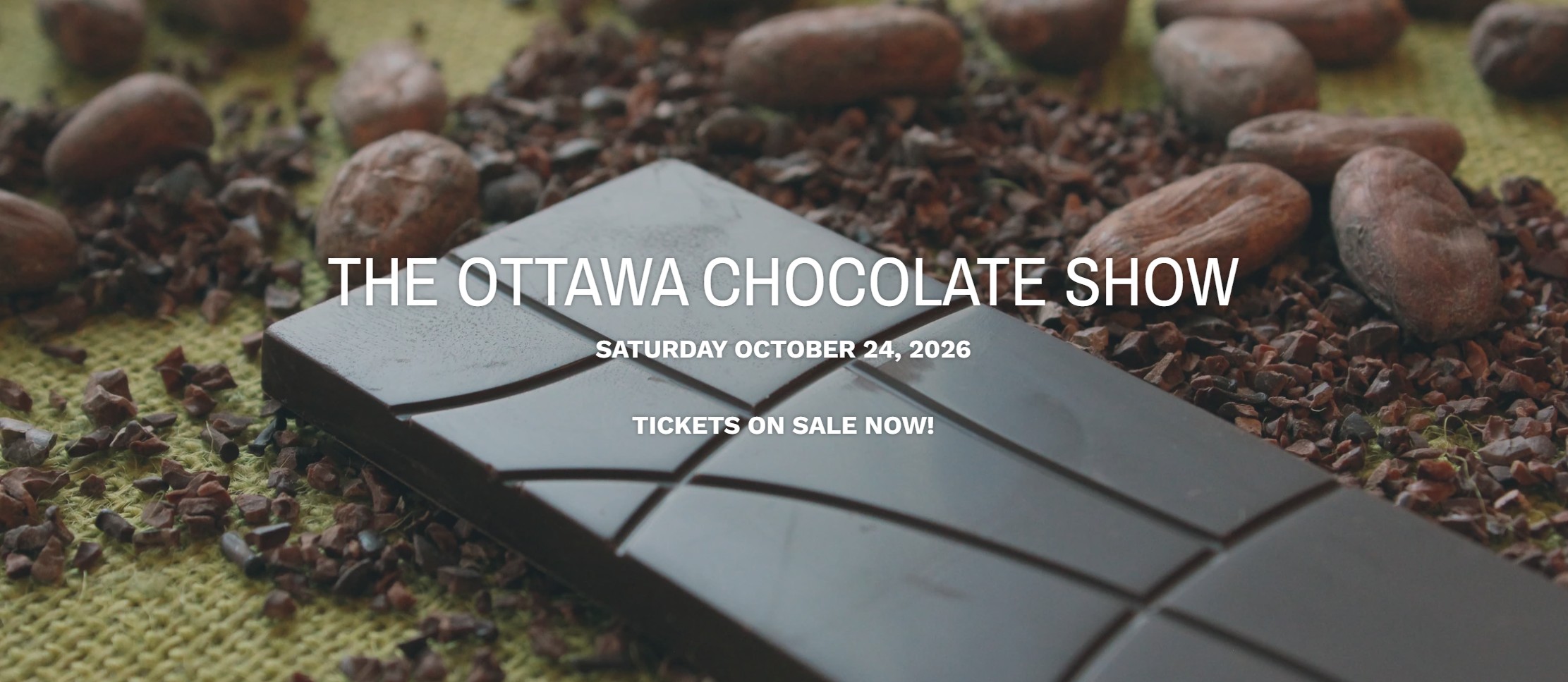 The Ottawa Chocolate Show October 2026 - Ottawa, Canada